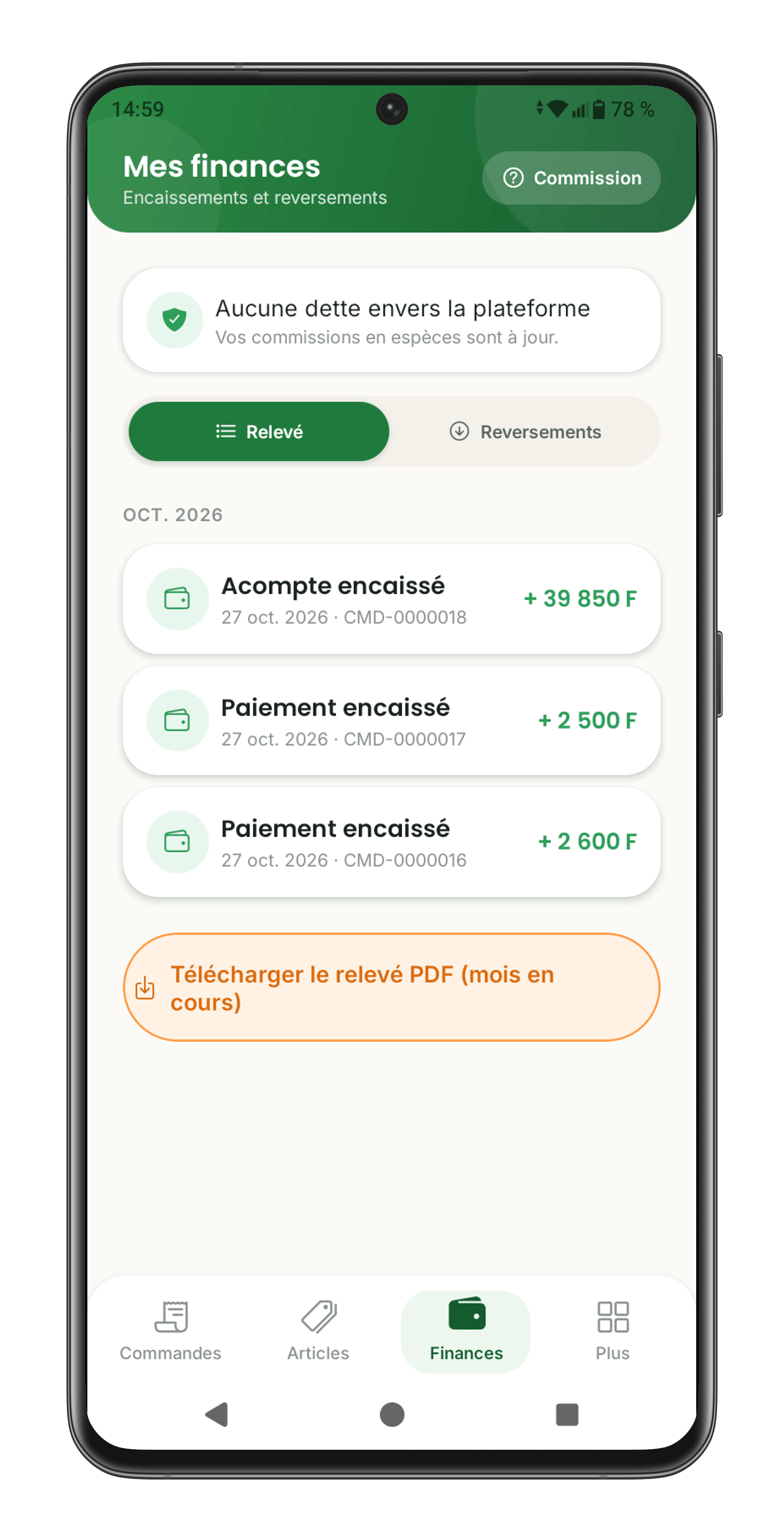 Vos finances en clair